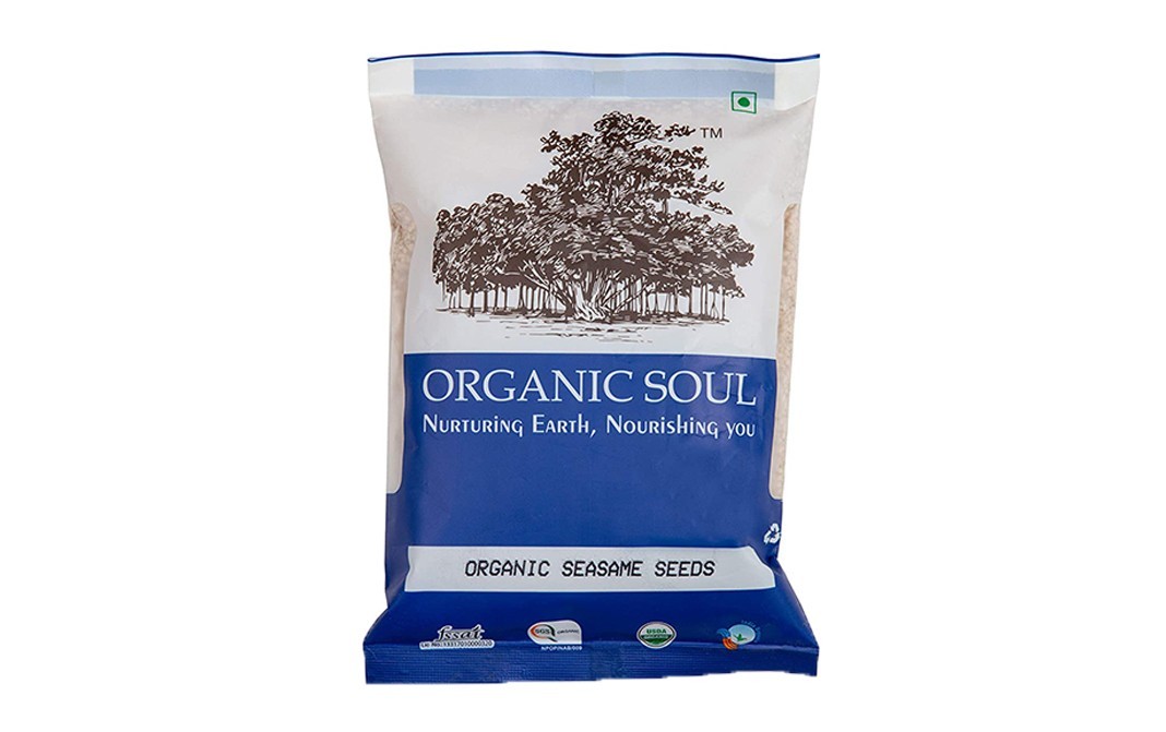 Organic Soul Organic Sesame Seeds    Pack  250 grams